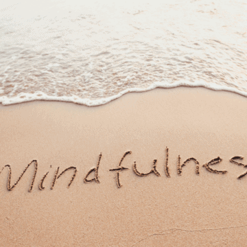 Mindfulness, Sandy Beach and Surf